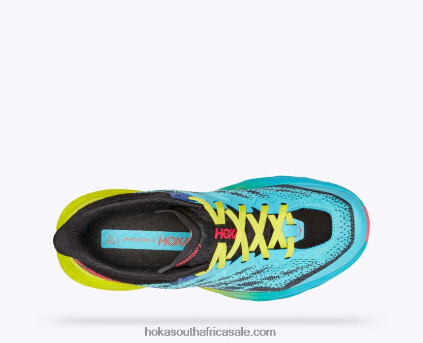 Women Speedgoat 5 Hoka 0TNRBJ241 Scuba Blue/Black