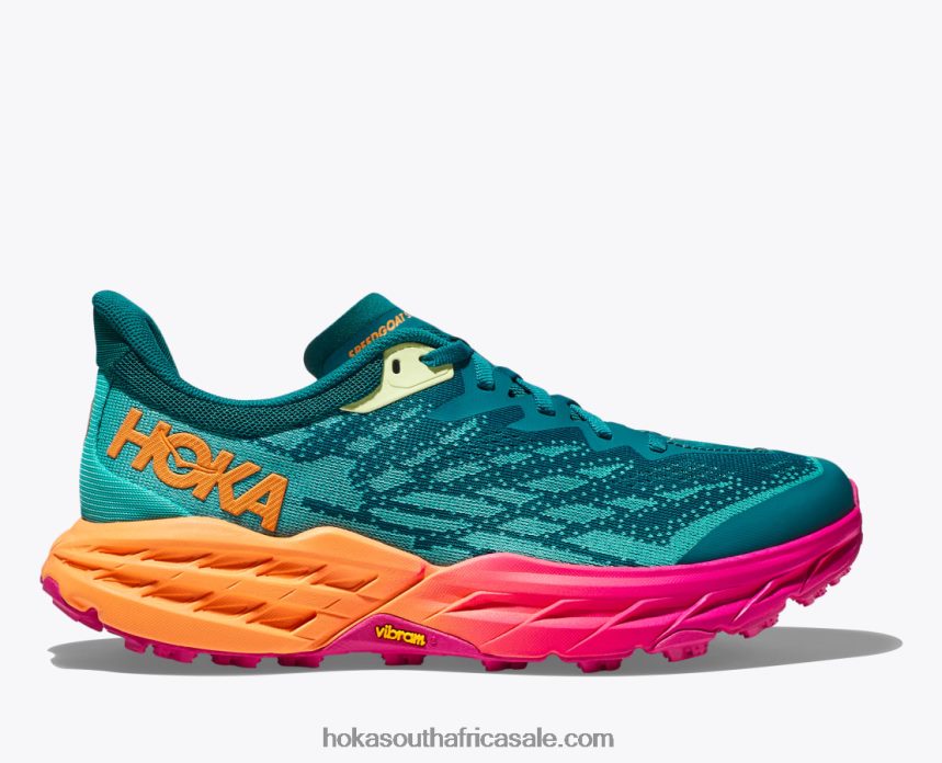 Women Speedgoat 5 Hoka 0TNRBJ242 Blue Coral/Camellia