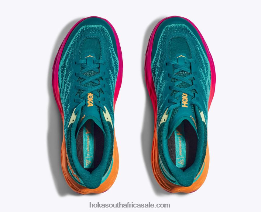 Women Speedgoat 5 Hoka 0TNRBJ242 Blue Coral/Camellia