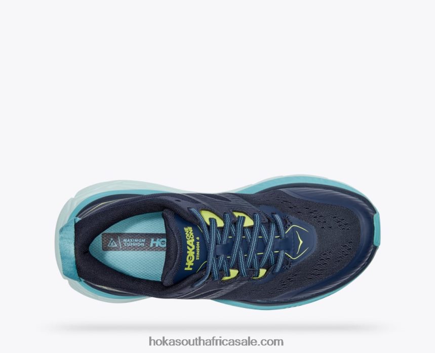 Women Stinson 6 Hoka 0TNRBJ118 Outer Space/Blue Glass