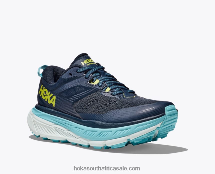 Women Stinson 6 Hoka 0TNRBJ118 Outer Space/Blue Glass