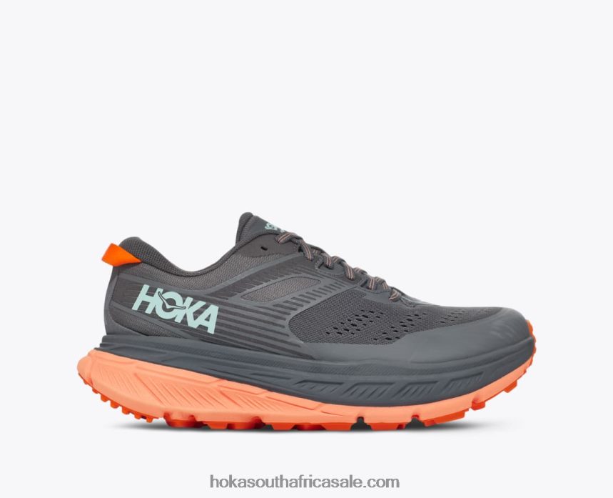 Women Stinson 6 Hoka 0TNRBJ119 Castlerock/Cantaloupe