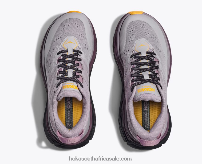 Women Stinson 6 Hoka 0TNRBJ121 Moroccan Blue/Saffron