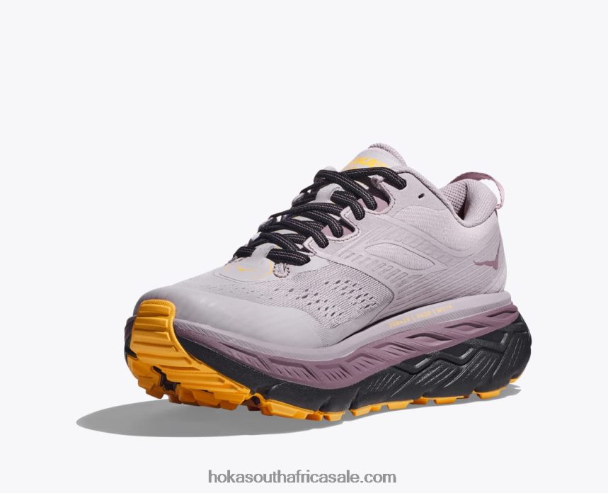 Women Stinson 6 Hoka 0TNRBJ121 Moroccan Blue/Saffron