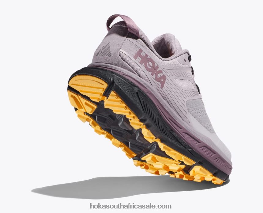 Women Stinson 6 Hoka 0TNRBJ121 Moroccan Blue/Saffron