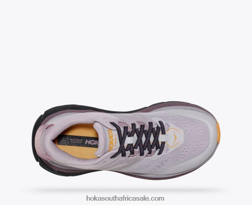 Women Stinson 6 Hoka 0TNRBJ121 Moroccan Blue/Saffron