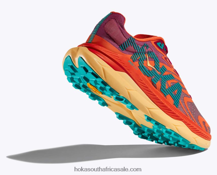 Women Tecton X 2 Hoka 0TNRBJ92 Cherries Jubilee/Flame