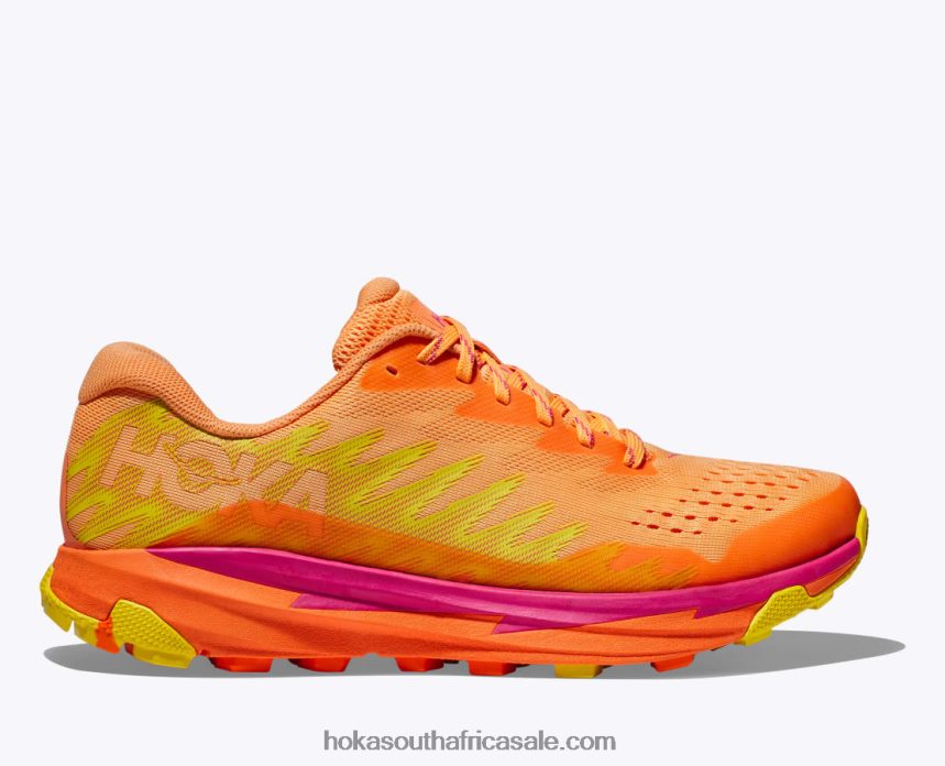 Women Torrent 3 Hoka 0TNRBJ124 Mock Orange/Vibrant Orange