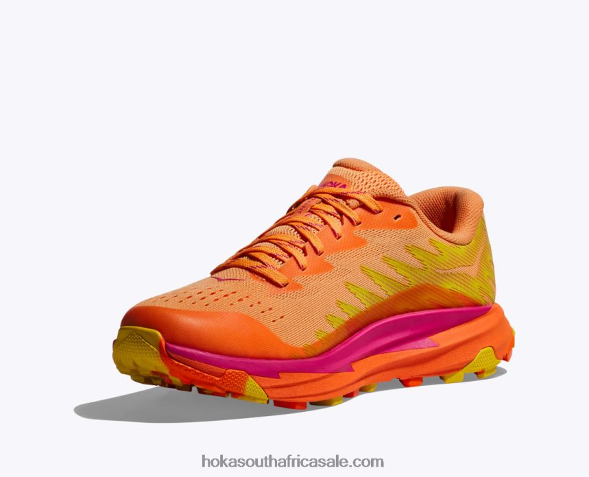 Women Torrent 3 Hoka 0TNRBJ124 Mock Orange/Vibrant Orange
