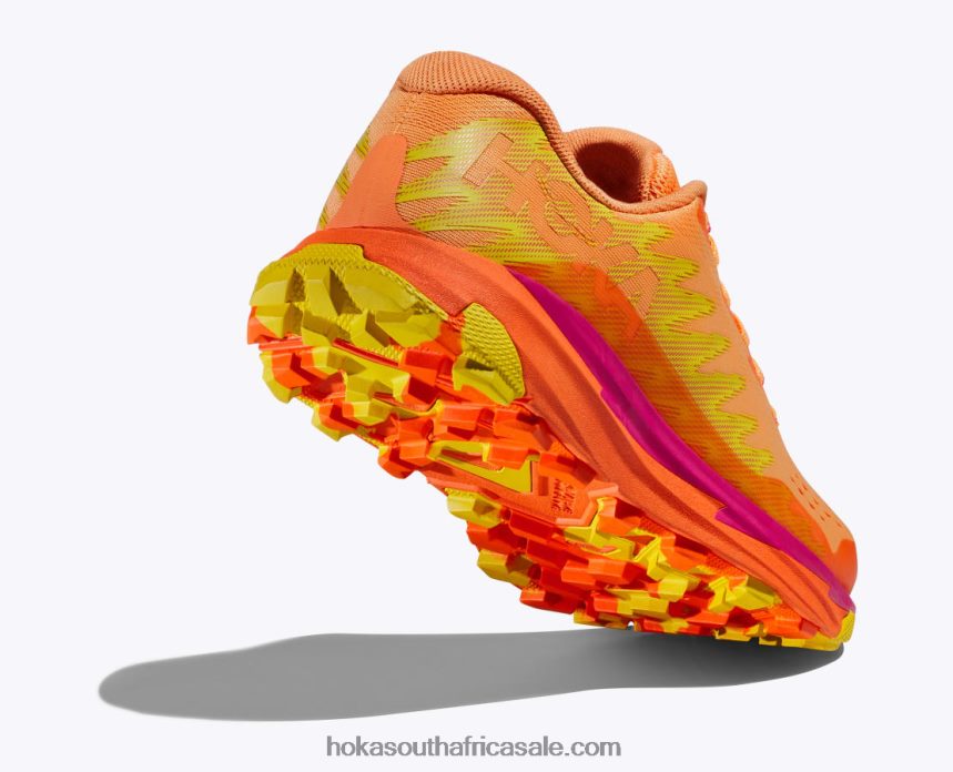 Women Torrent 3 Hoka 0TNRBJ124 Mock Orange/Vibrant Orange