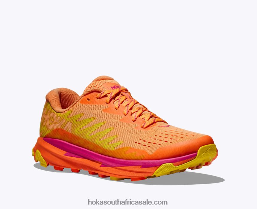 Women Torrent 3 Hoka 0TNRBJ124 Mock Orange/Vibrant Orange