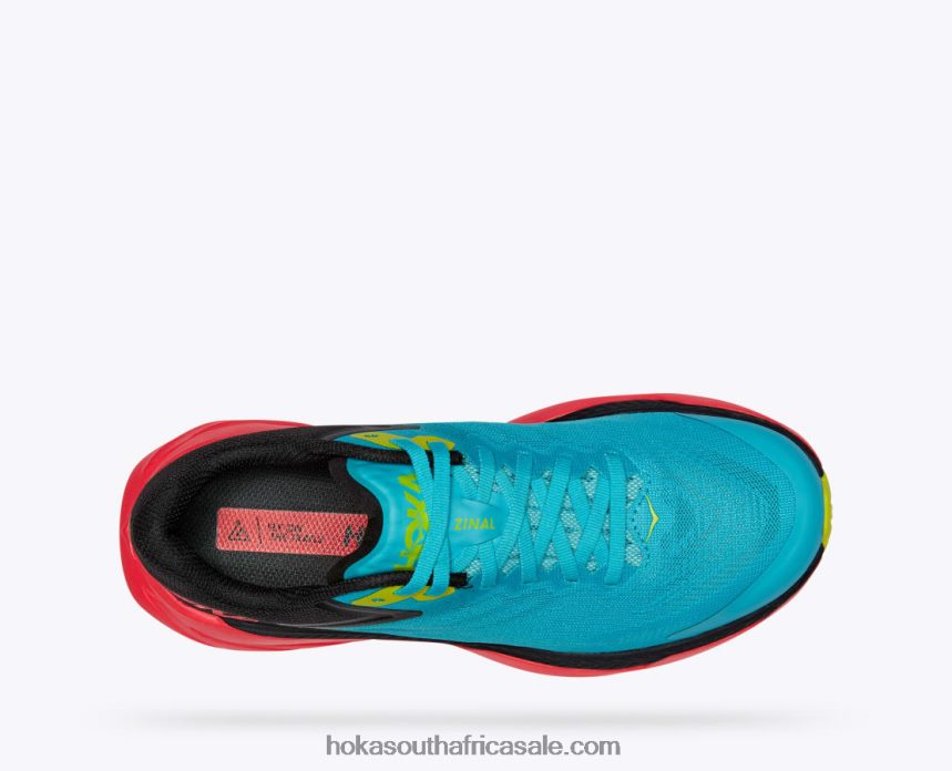 Women Zinal Hoka 0TNRBJ134 Scuba Blue/Diva Pink