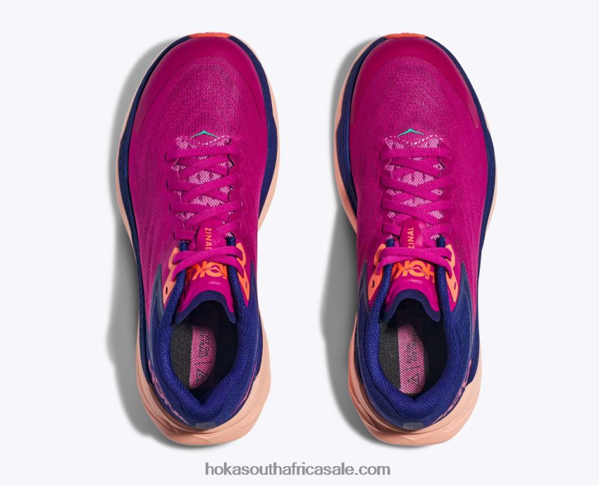 Women Zinal Hoka 0TNRBJ135 Festival Fuchsia/Bellwether Blue