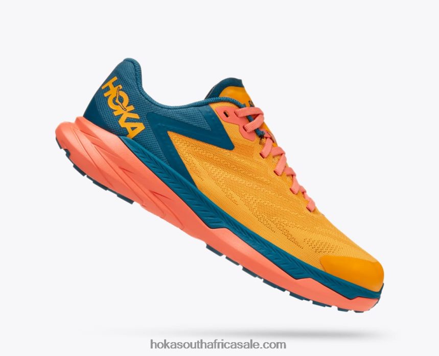 Women Zinal Hoka 0TNRBJ137 Radiant Yellow/Camellia