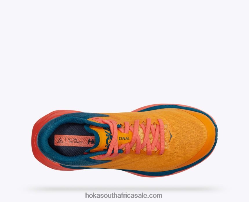 Women Zinal Hoka 0TNRBJ137 Radiant Yellow/Camellia